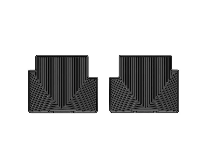 WeatherTech 13+ Ford Escape Rear Rubber Mats - Black