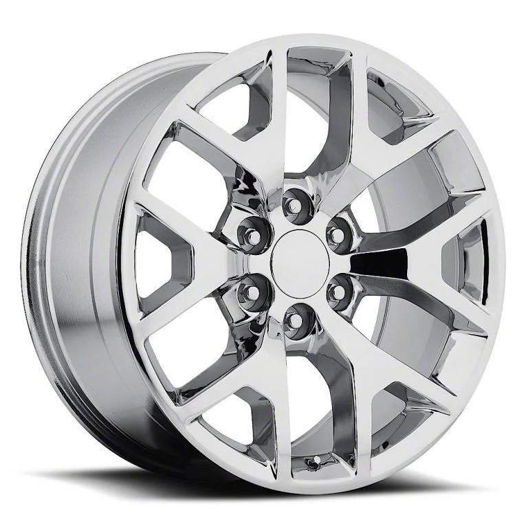 2014 Sierra Replica Chrome 6-Lug Wheel; 22x9; 31mm Offset (07-14 Yukon)
