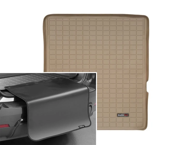 WeatherTech 2009+ Ford Flex Cargo With Bumper Protector - Tan