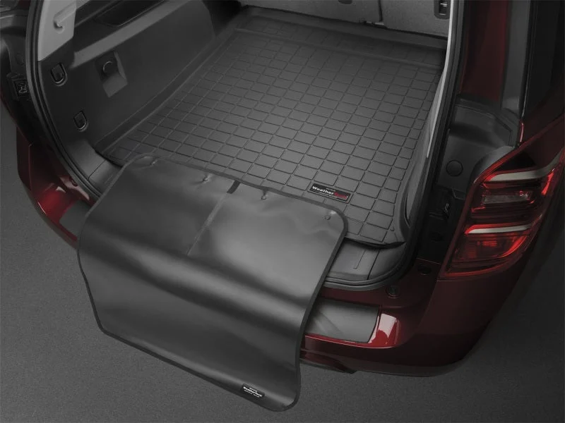 WeatherTech 23-24 Jeep Grand Wagoneer L Cargo Liner W/ Bumper Protector - Black