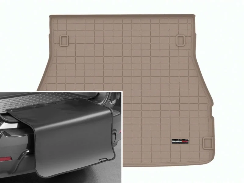 WeatherTech 2022 Lexus LX (7 Passenger Seating) Cargo Liner w/ Bumper Protector - Tan