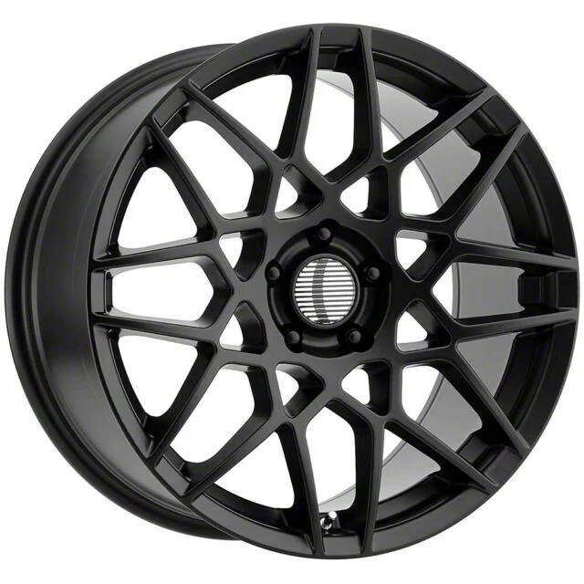 PR178 Satin Black Wheel; 20x8.5; 30mm Offset (10-14 Mustang)