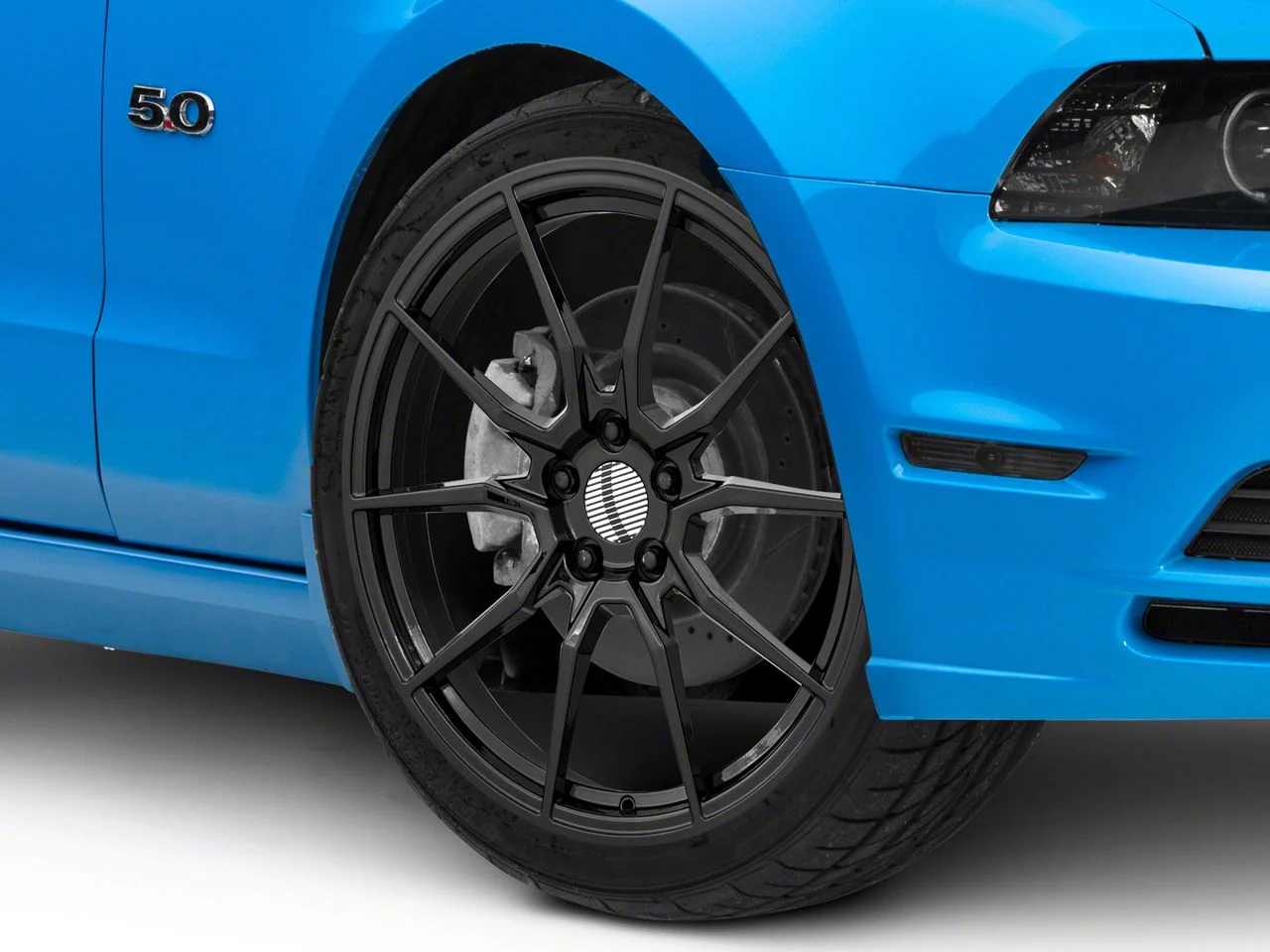 PR193 Gloss Black Wheel; 20x9; 30mm Offset (10-14 Mustang)