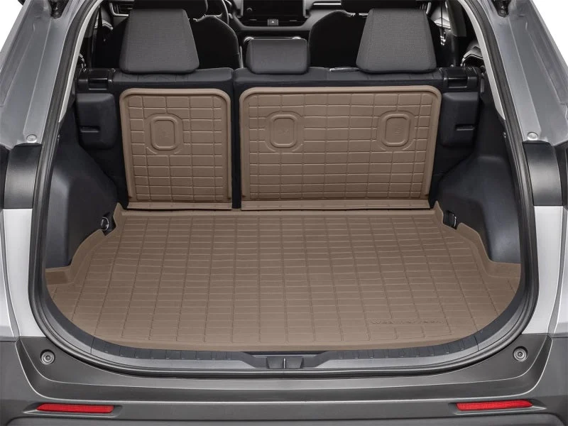 WeatherTech 19-25 Toyota RAV4 (Incl. Hybrid) SeatBack Cargo Liners HP w/ Bumper Protector - Tan