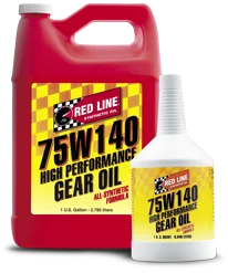 Red Line Synthetic Gear Oil For Differentials GL-5