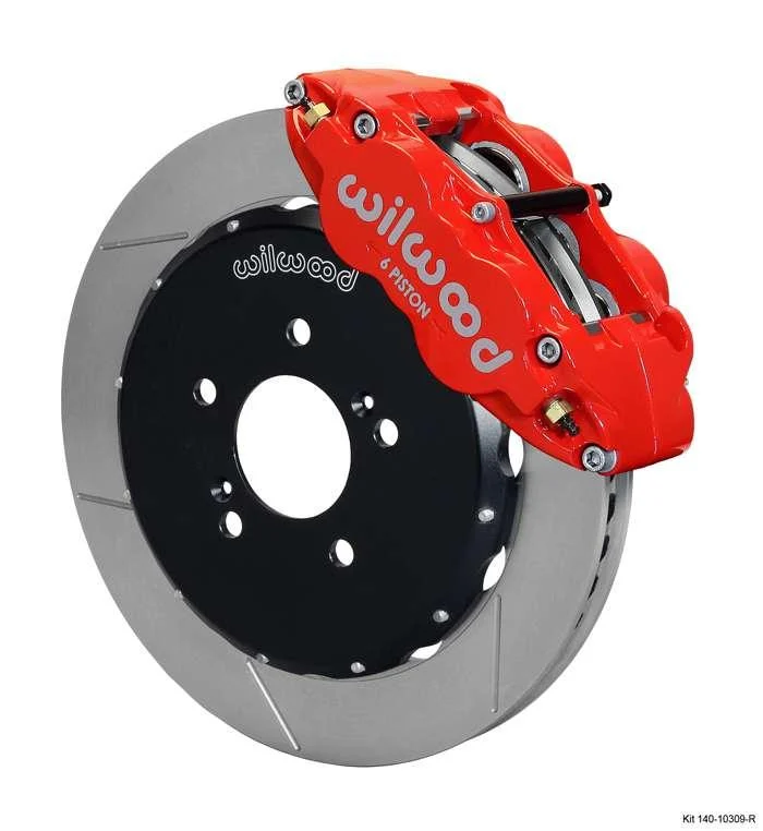 Wilwood Forged Narrow Superlite 6R Big Brake Front Brake Kit - 00-09 Honda S2000