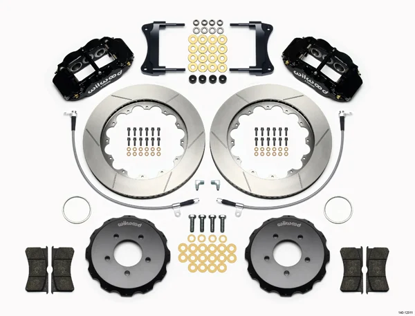 Wilwood Forged Narrow Superlite 6R Big Brake Front Brake Kit - 18" Min Wheel Dia - 6 Piston - Slotted Rotor - Mazda Miata MX-5