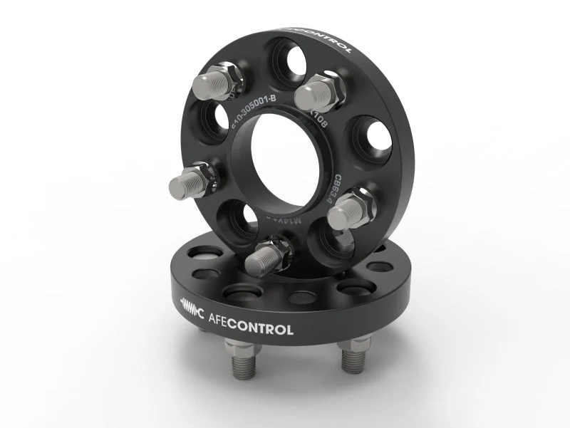 aFe Control Forged Aluminum Wheel Spacers 5x108 CB 63.4 20 MM- 20-24 Ford Edge ST