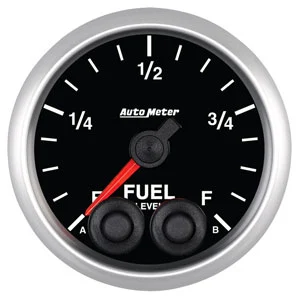 Auto Meter Elite Fuel Level Programmable Empty to Full Range Gauge 52mm