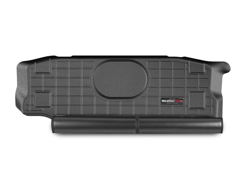 WeatherTech 2018+ Jeep Wrangler Cargo Liner w/Bumper Protector - Black