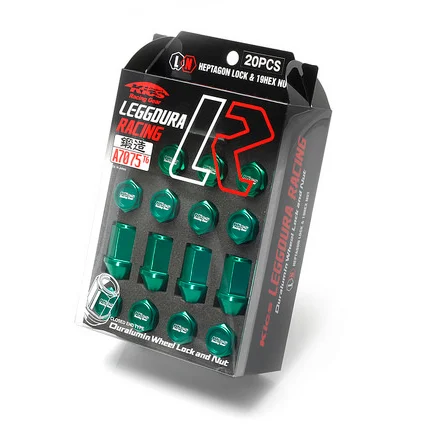 Project Kics Leggdura Racing Duralumin Lug Nuts (16 + 4 locks)