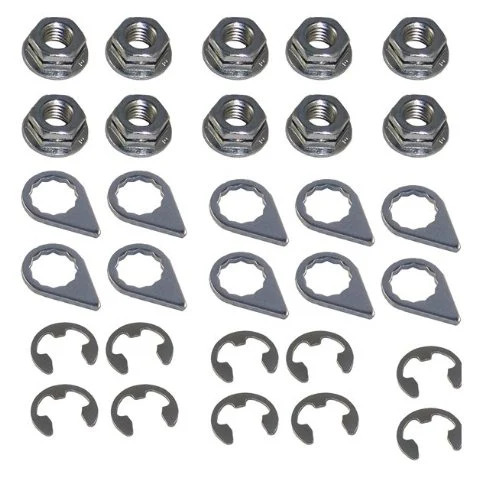Stage 8 8mm x 1.25 Header Nut kit - 4 Cylinder - T28 flange