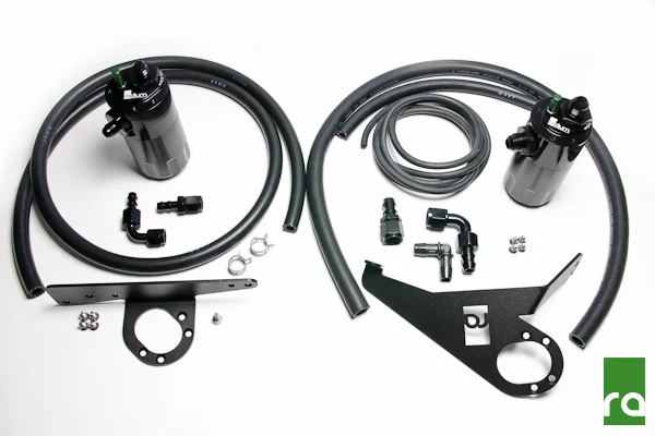Radium Engineering Dual Catch Can Kit - 00-05 Honda S2000 Fluid Lock