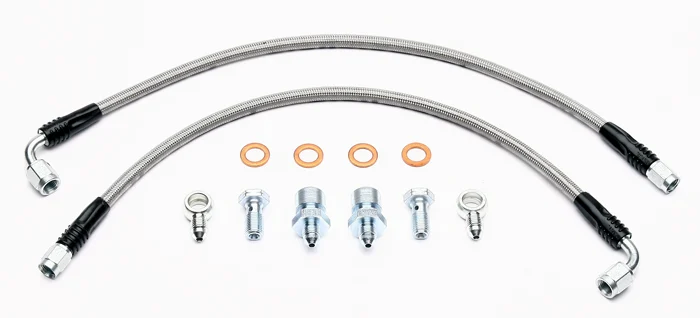 Wilwood Flexline Front Brake Line Kit - 00-09 Honda S2000