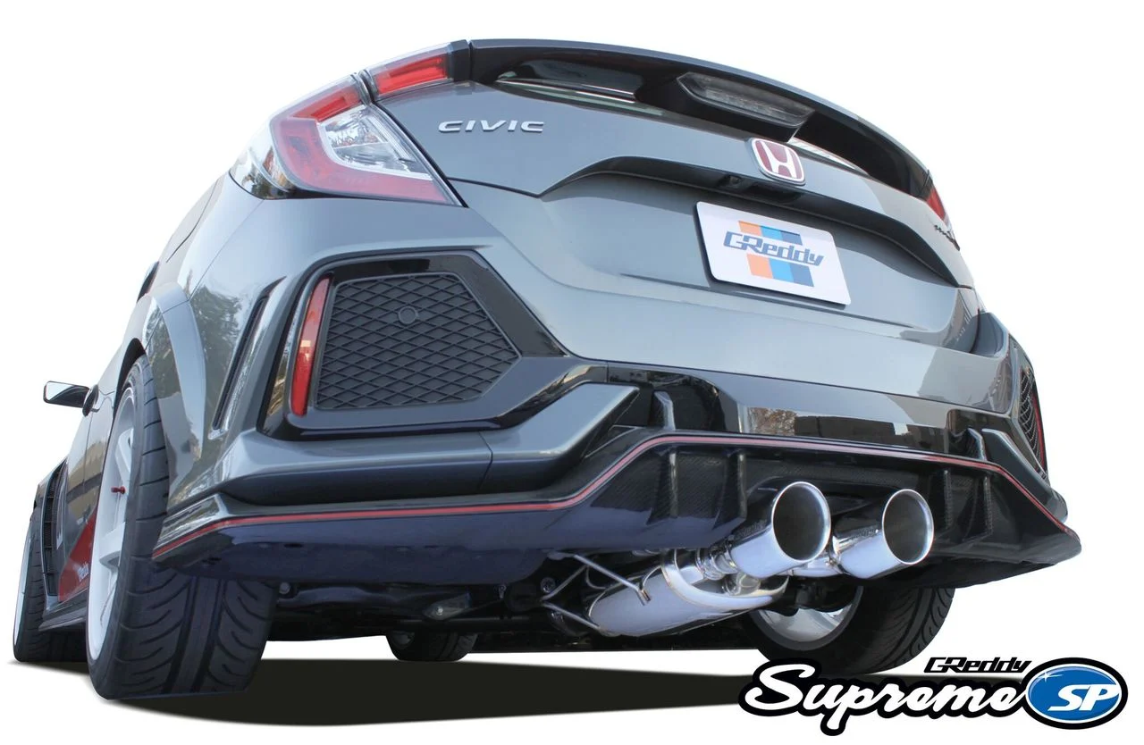GReddy Supreme SP Cat-Back Exhaust - 2017+ Honda Civic Type R
