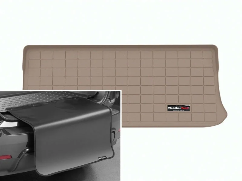 WeatherTech 2023 Mercedes-Benz EQS SUV Cargo Liner w/Bumper Protector - Tan