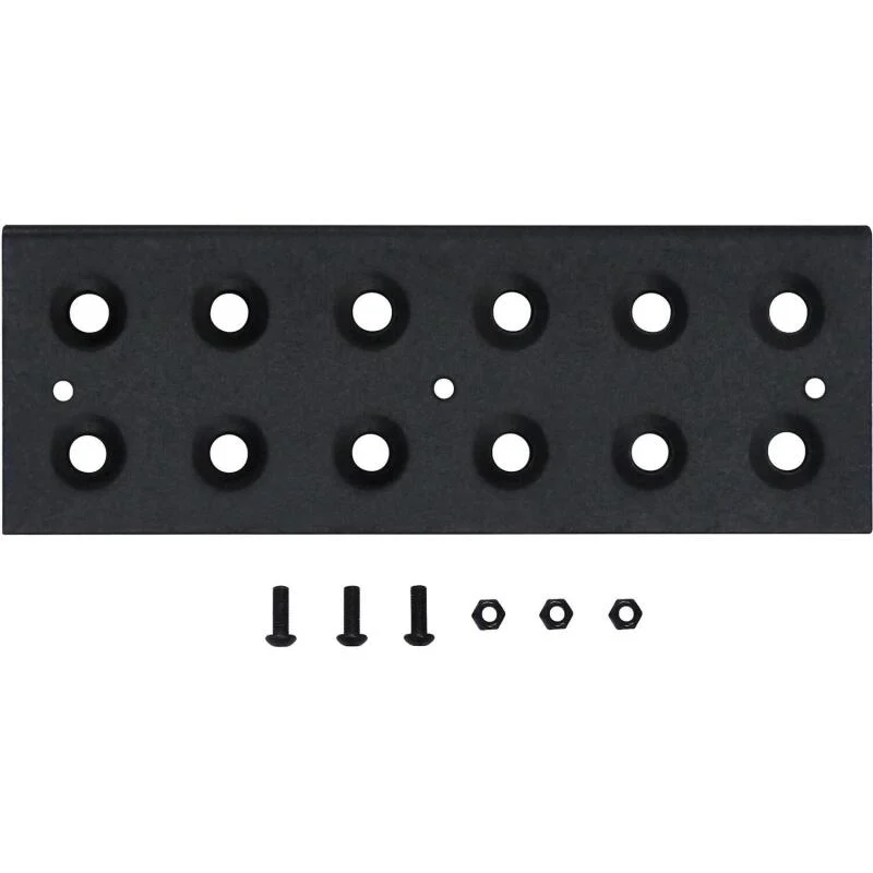 Westin Replacement service kit includes 11 inch die stamped step pad and fasteners - Black