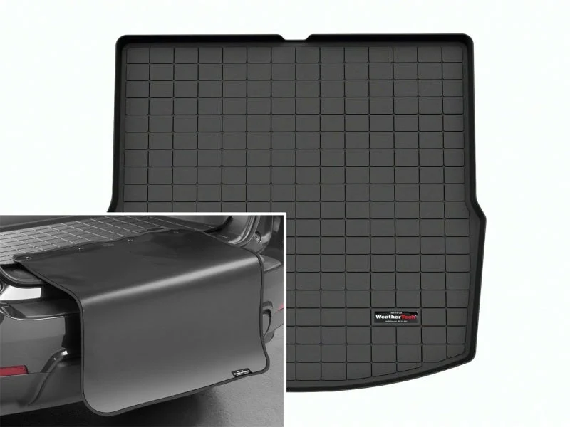 WeatherTech 21-22 Polestar 2 Cargo Liner w/Bumper Protector - Black