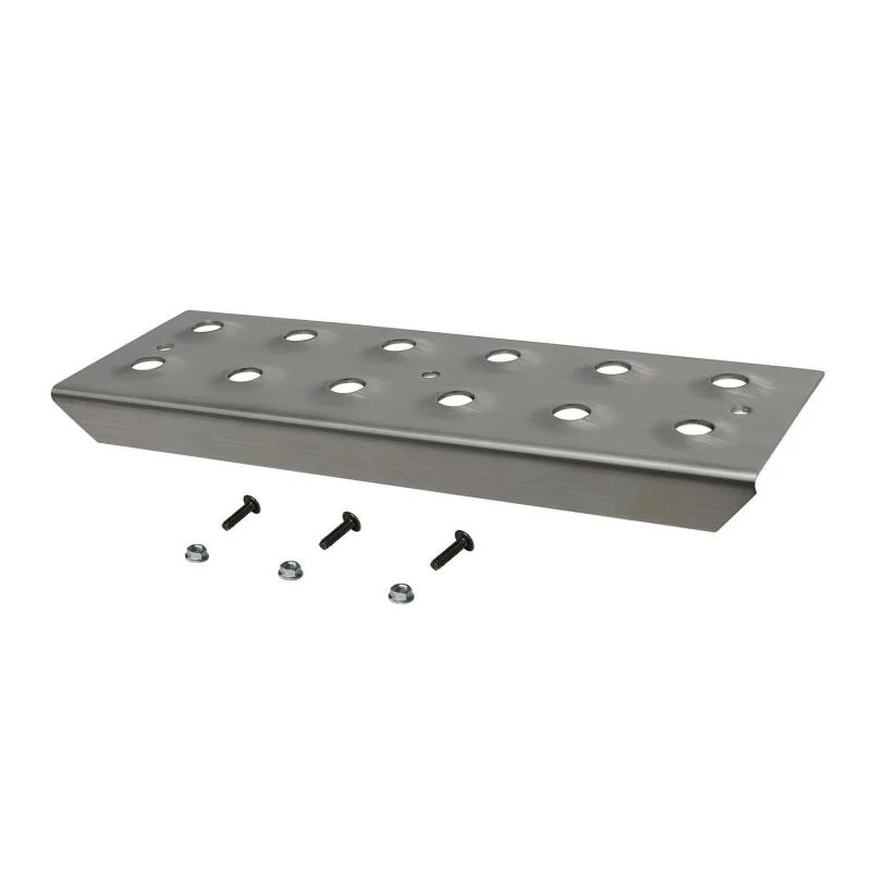 Westin 11in Step Plate w/screws (Set of 2)- Stainless Steel