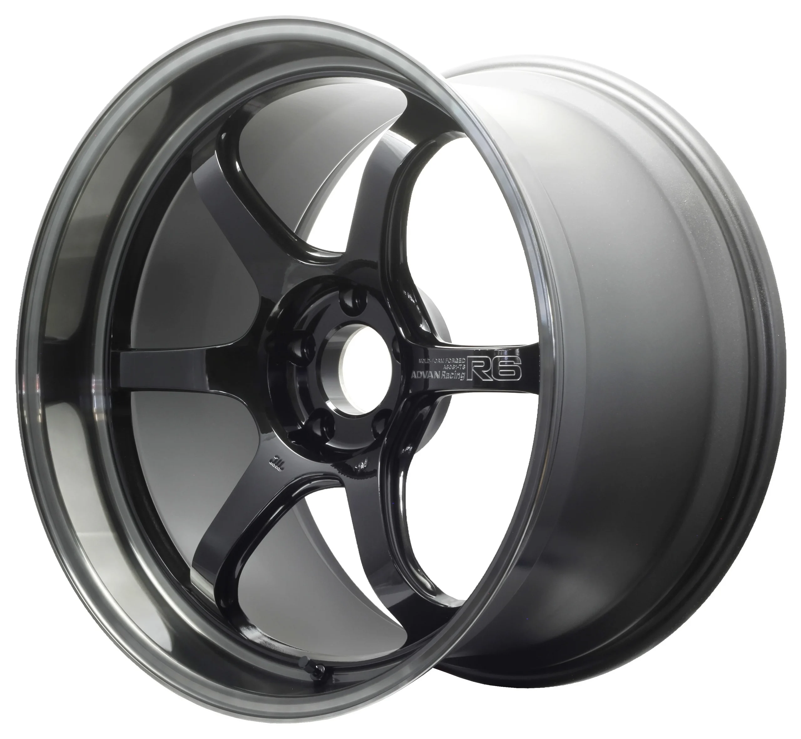R6 20X12.0 +20 5-114.3 MACHINING & HYPER PLATINUM BLACK