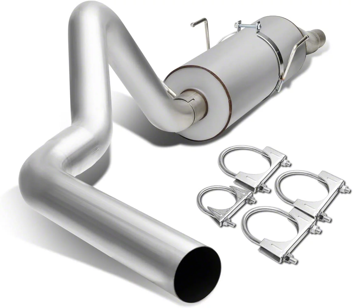 Single Exhaust System; Side Exit (02-05 4.7L RAM 1500)