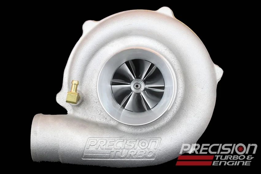Precision Turbocharger - PT5831 MFS JB E CC W/T3 INLET/4-BOLT DISCHARGE .63 A/R - 585HP Rating