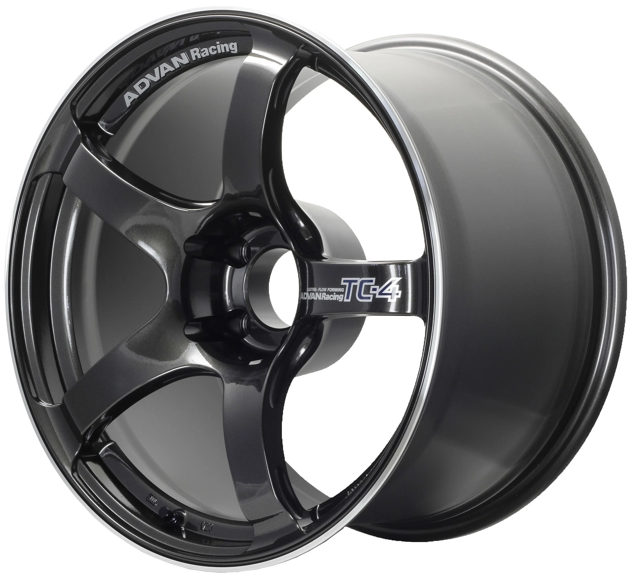 TC4 18X9.5 +45 5-114.3 BLACK GUNMETALLIC & RING
