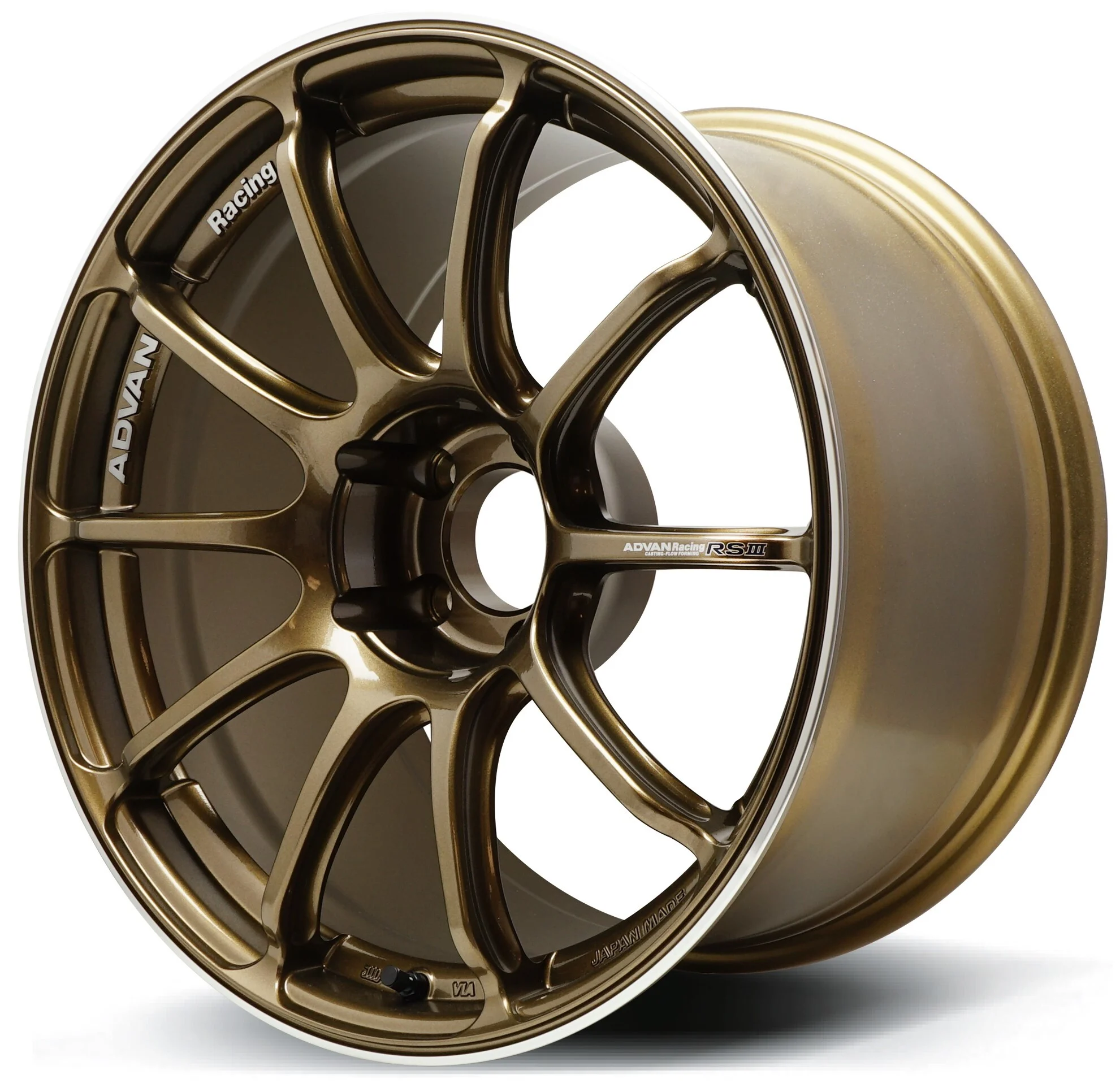 RSIII 18X8.0 +48 5-100 UMBER BRONZE METALLIC & RING