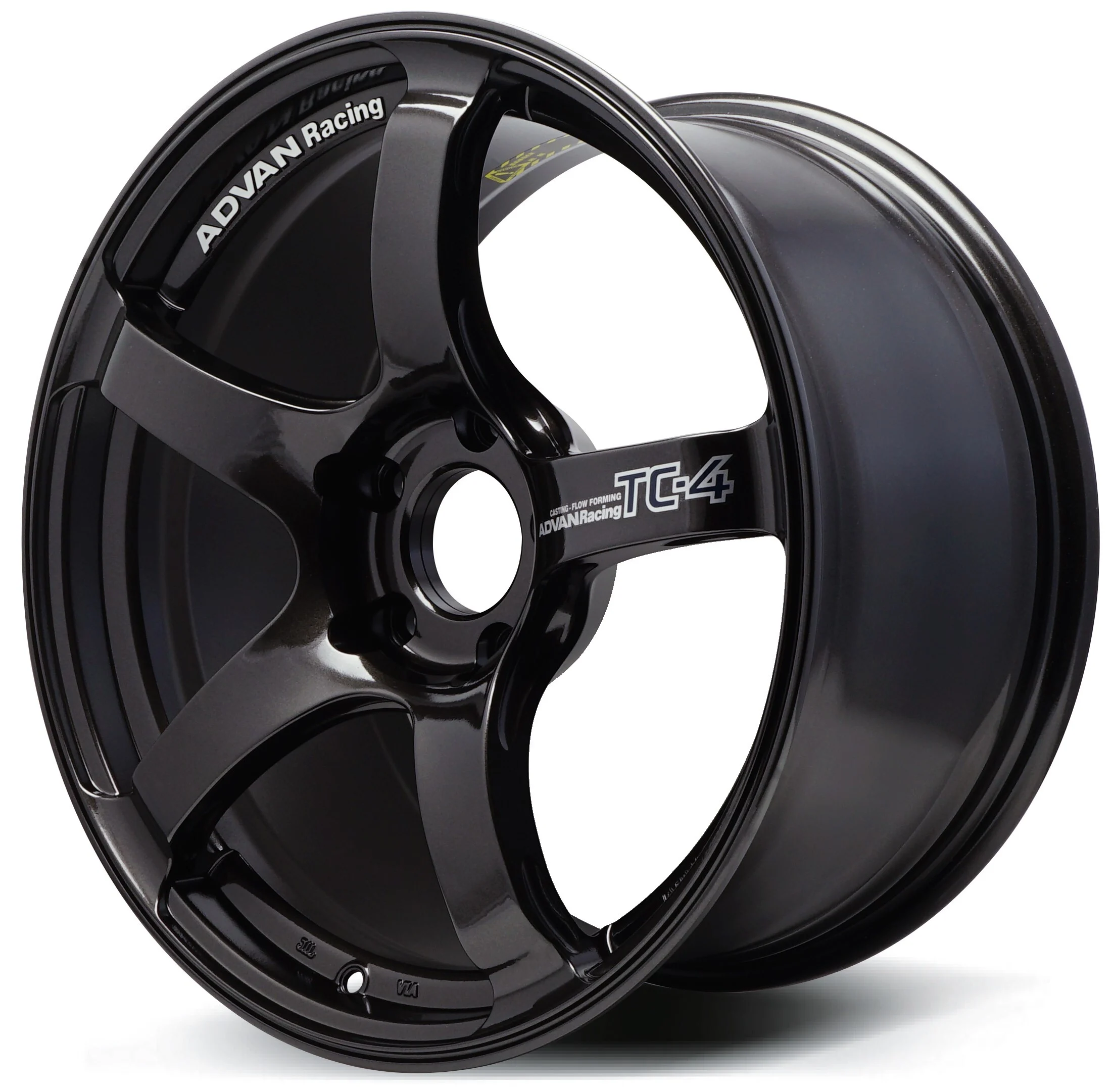 TC4 15X8.0 +28 4-100 BLACK GUNMETALLIC (NO RING)