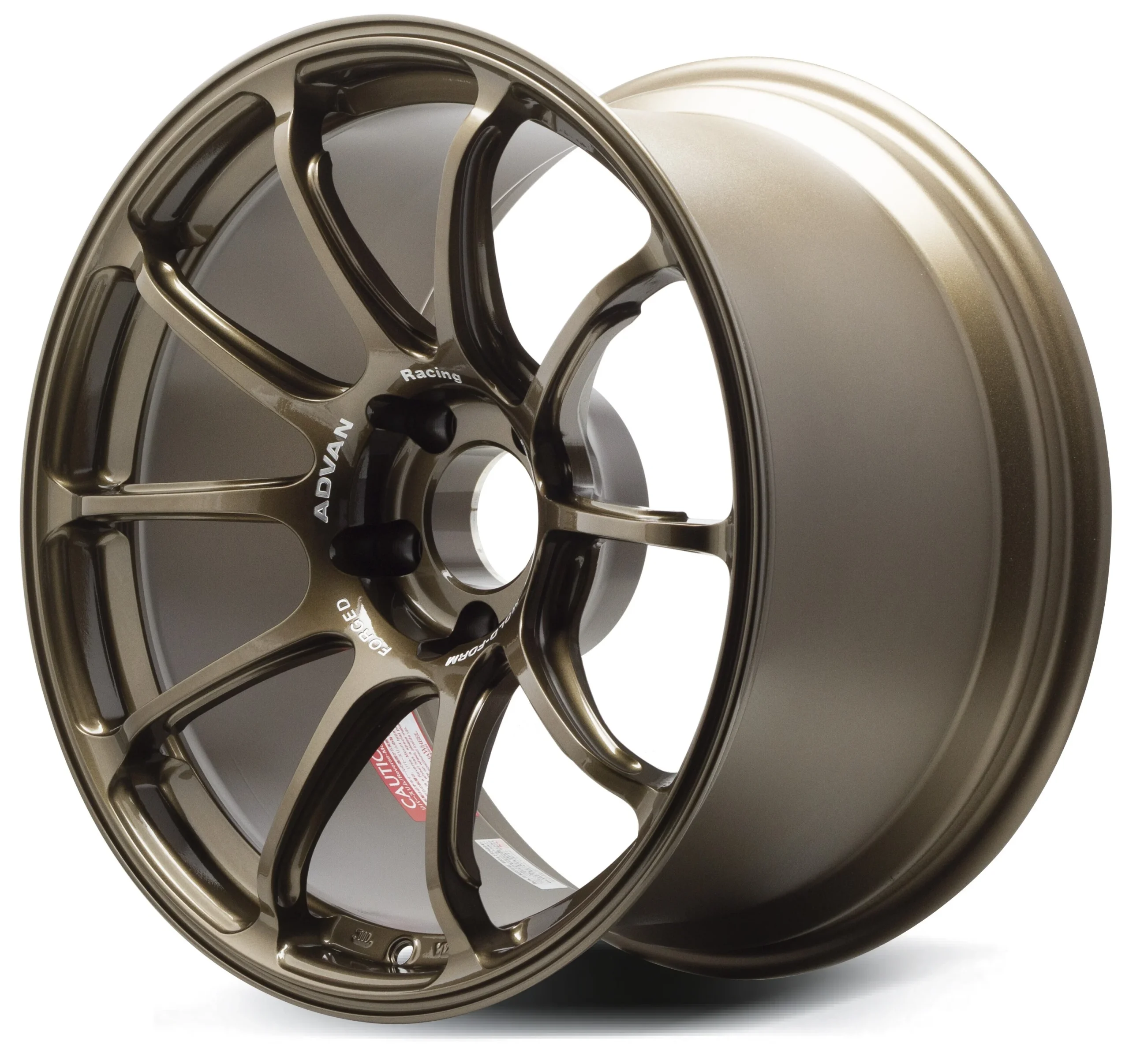 RZ-F2 18X7.5 +48 5-100 RACING UMBER BRONZE