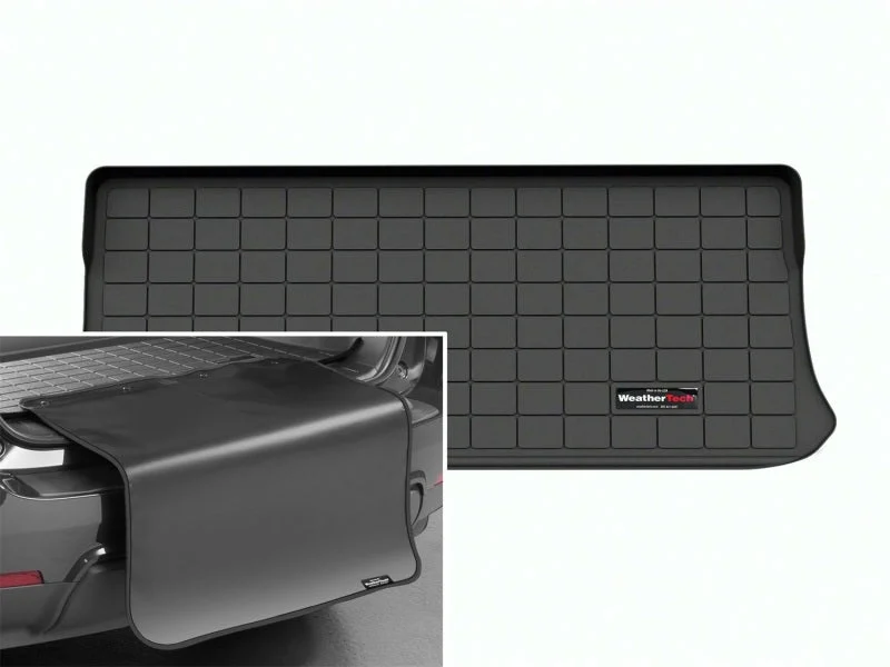 WeatherTech 2023 Mercedes-Benz EQS SUV Cargo Liner w/Bumper Protector - Black