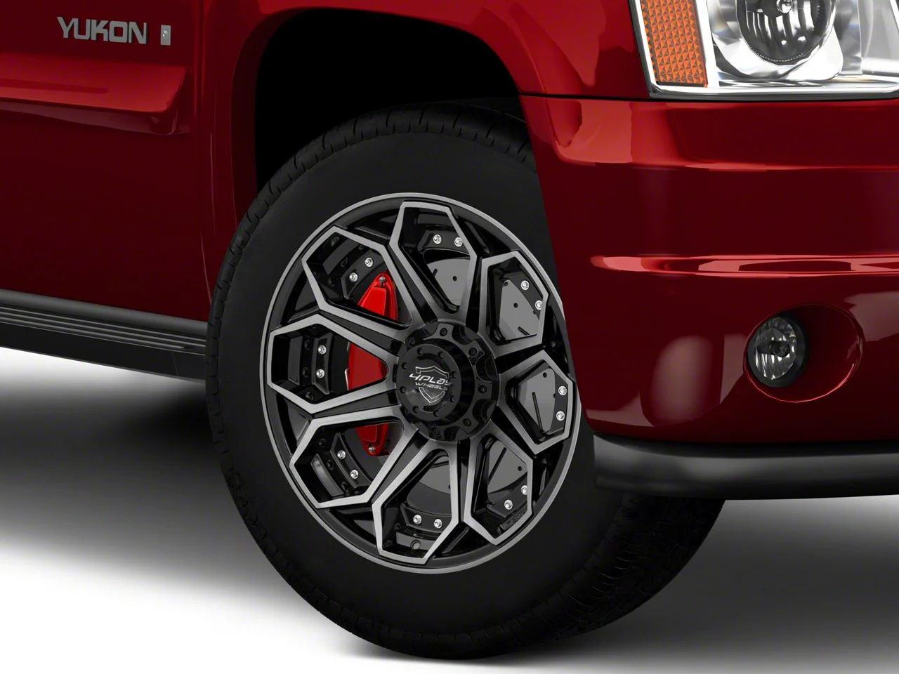 4Play 4P80R Brushed Black 6-Lug Wheel; 20x10; -18mm Offset (07-14 Yukon)