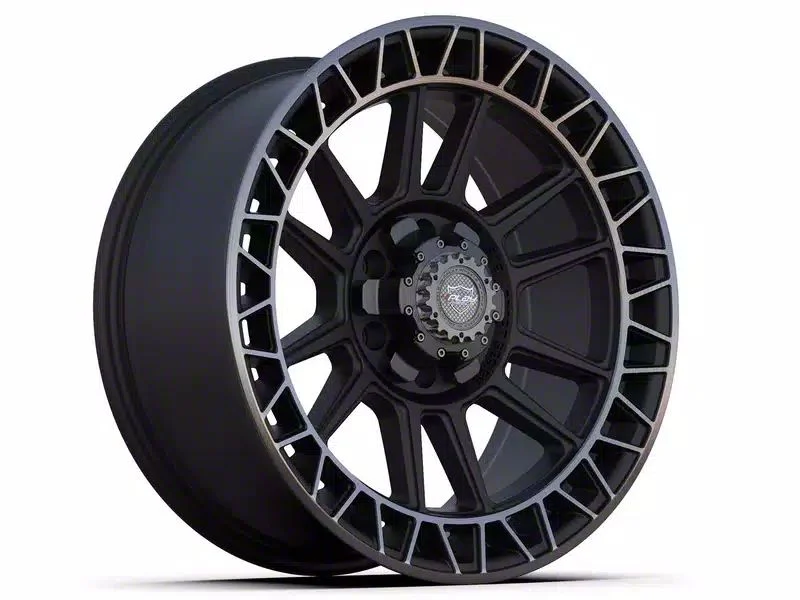 4Play 4PS12 Satin Black Machined with Bronze 6-Lug Wheel; 22x9; 0mm Offset (07-14 Yukon)