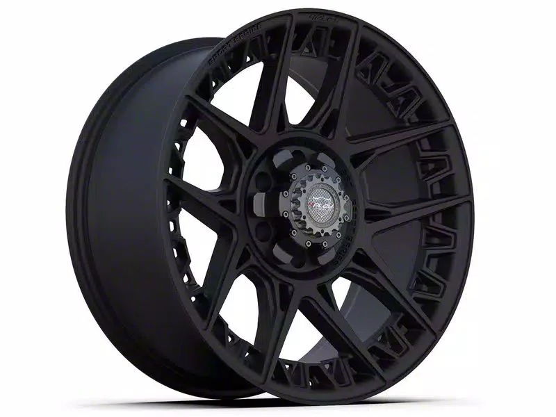 4Play 4PS50 Satin Black 6-Lug Wheel; 20x9; 0mm Offset (07-14 Yukon)