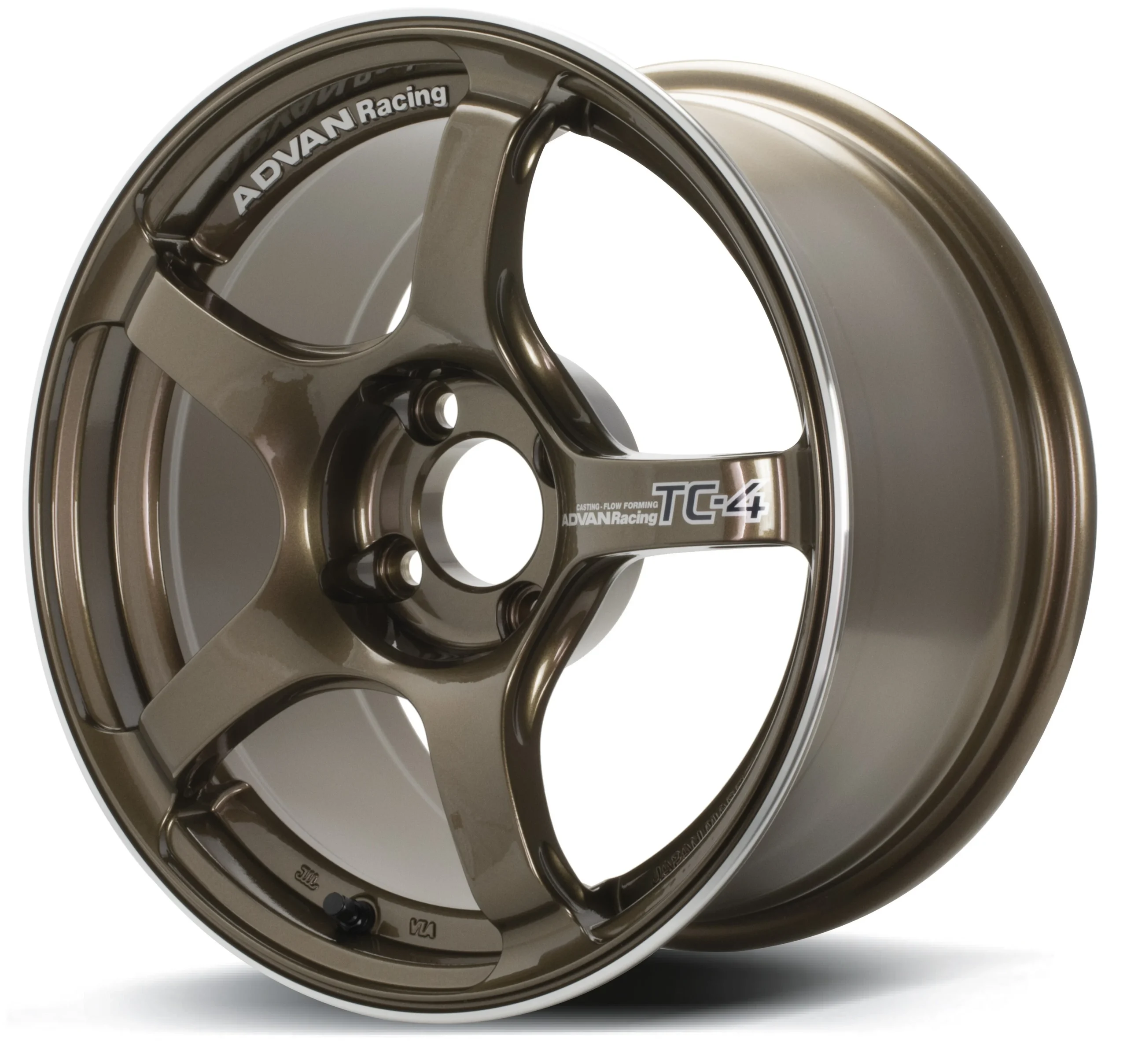 TC4 17X8.0 +35 4-100 UMBER BRONZE METALLIC & RING