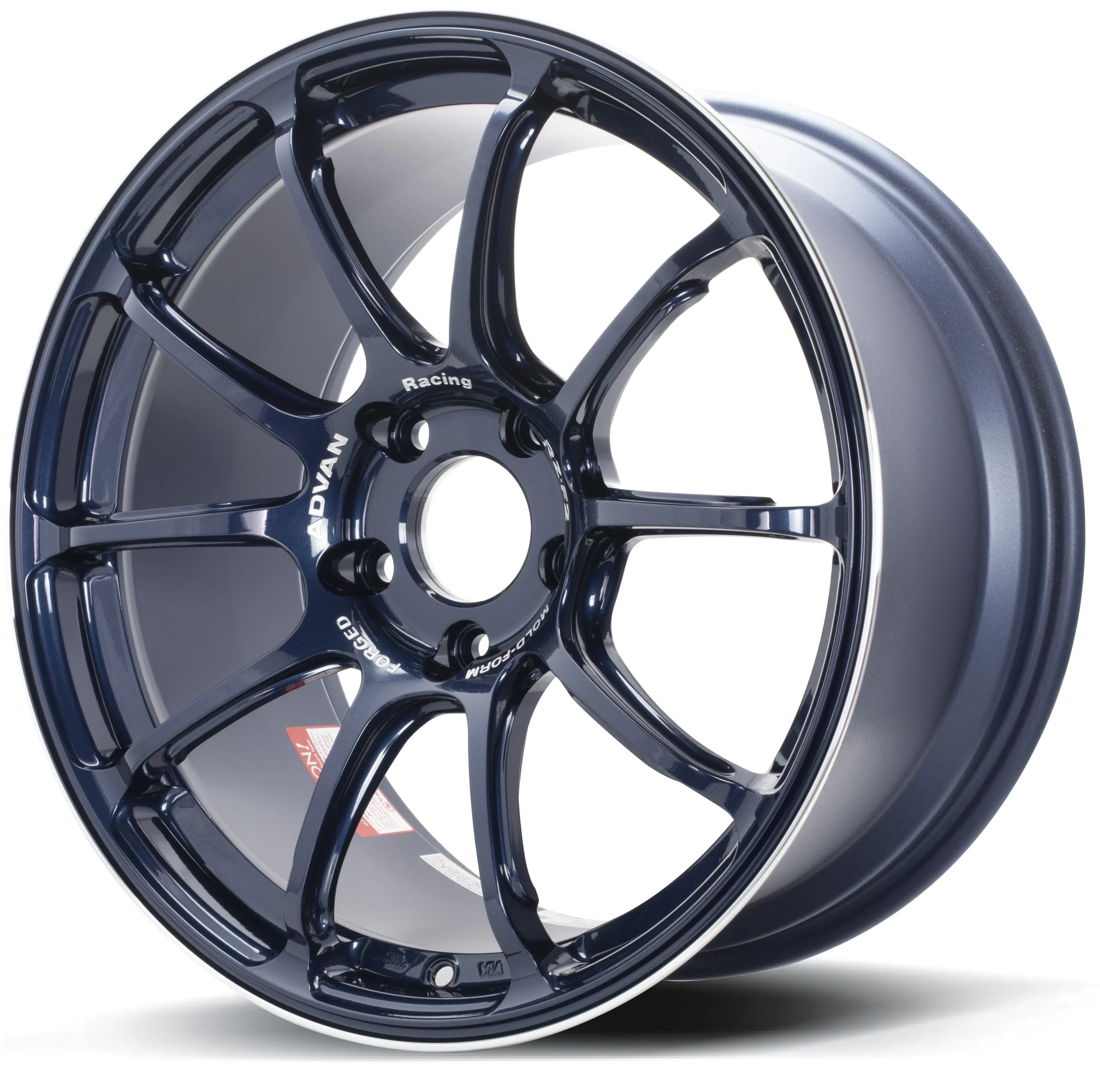 RZ-F2 18X8.0 +42 5-112 RACING TITANIUM BLUE & RING