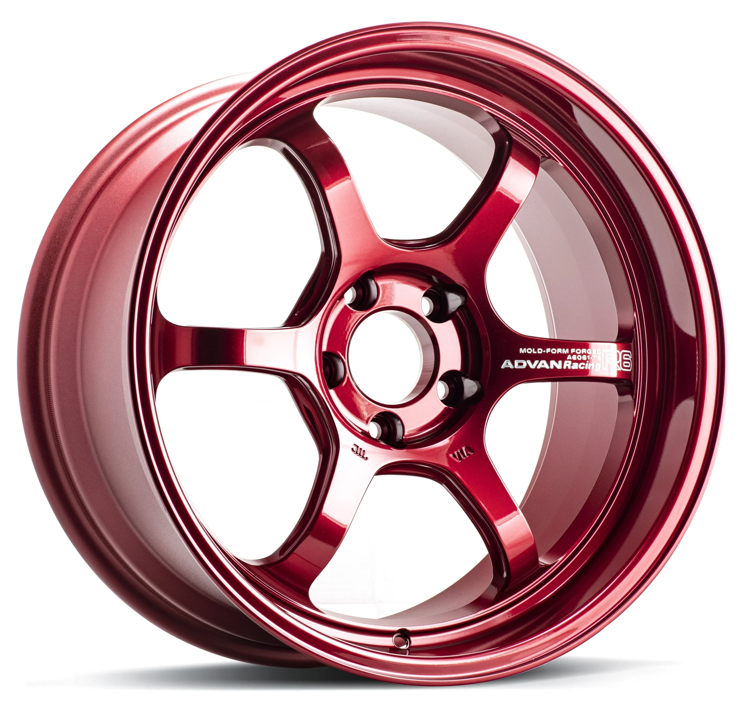 R6 20X11.0 +05 5-114.3 RACING CANDY RED