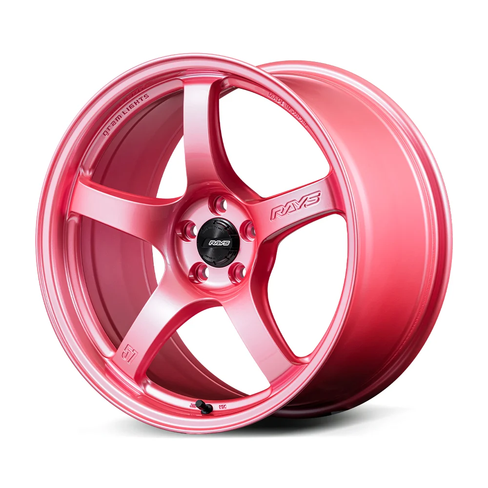 57CR 18x9.5 +12 5 X 120 SAKURA PINK