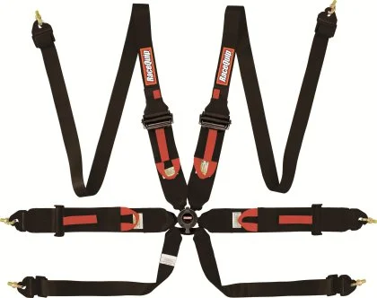 RaceQuip FIA Certified 6-Point Camlock HANS/FHR Harness