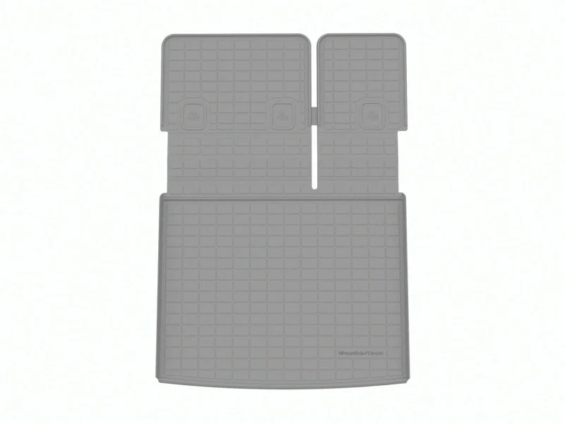WeatherTech 19-22 Jeep Cherokee KL (w/Cargo Floor in Highest Pos) Seatback Cargo Liner HP - Grey