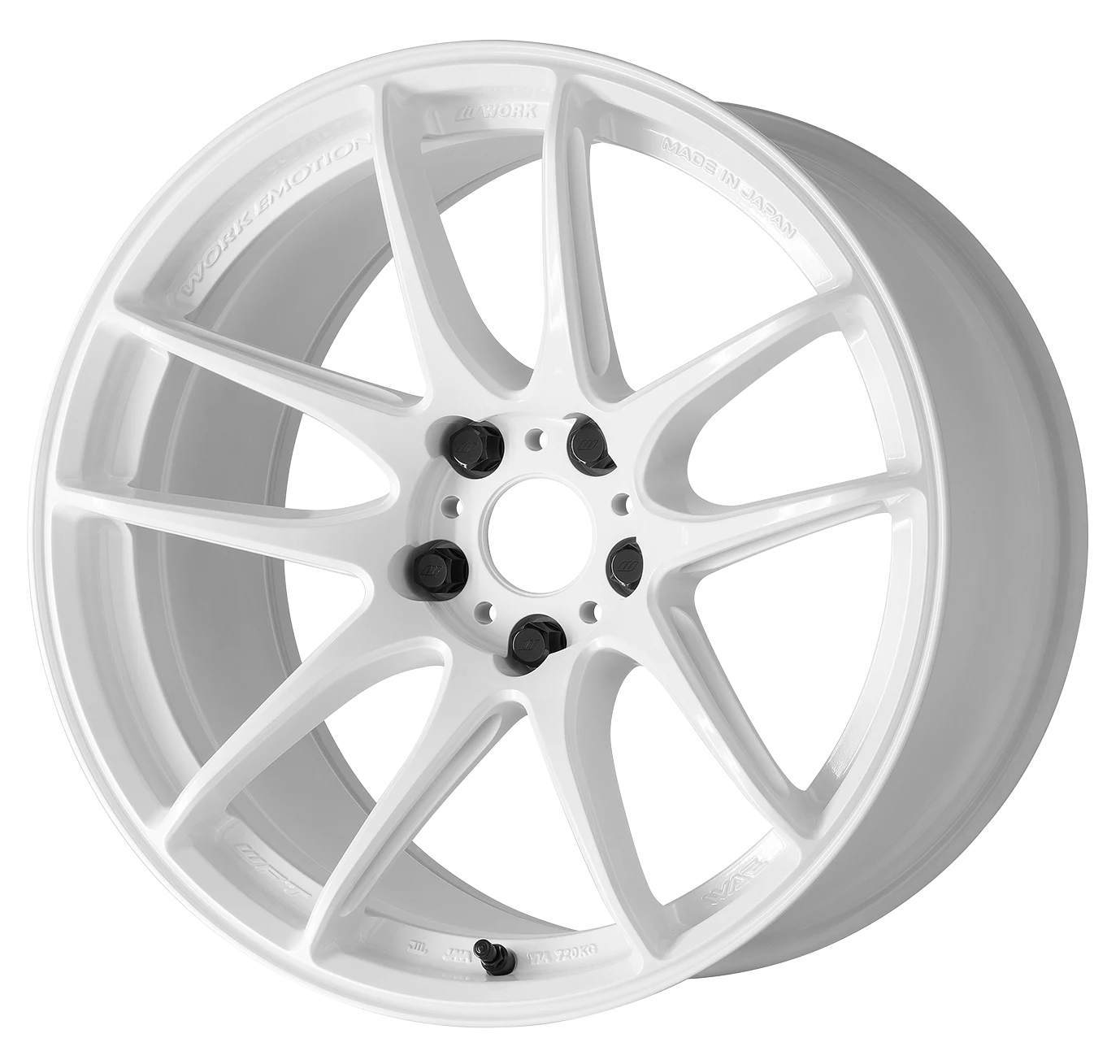 Work Emotion CR Shigoku 18X9.0 +45 5 X 114.3 Ice White
