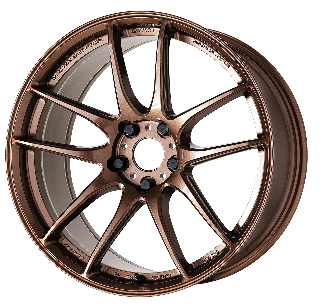 Work Emotion CR Shigoku 17X7.0 +47 4 X 100 Armed Titanium