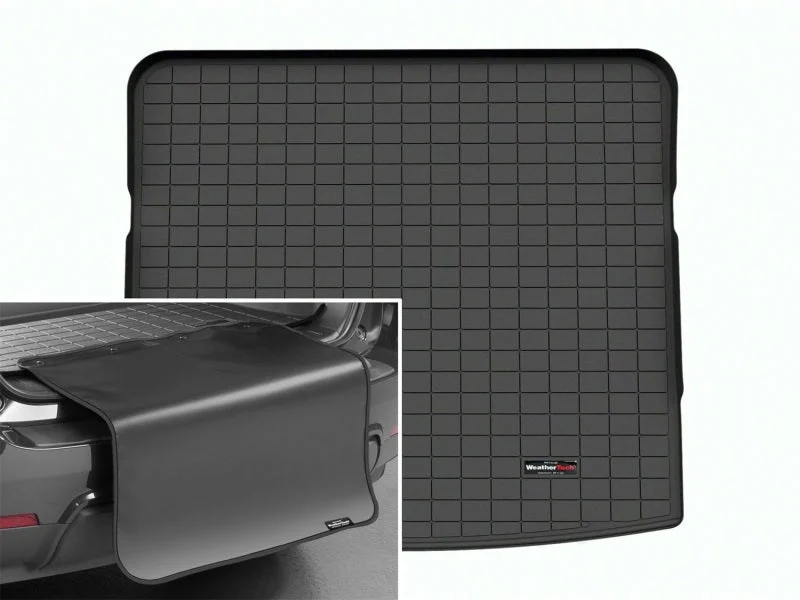 WeatherTech 21-22 Ford Expedition STX Trim 5-Passenger Cargo Liner w/Bumper Protector - Black