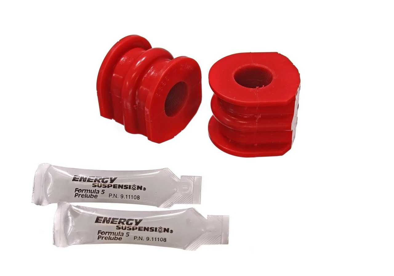 Energy Suspension Red Sway Bar Bushing Set - 03-07 Infiniti G35, 03-09 Nissan 350Z