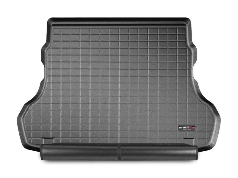 WeatherTech 2018+ Kia Rio Sedan Cargo Liner w/ Bumper Protector - Black (Des Trim Req for LX Models)