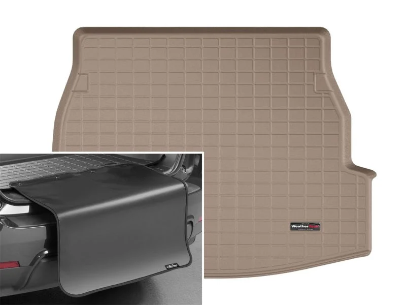 WeatherTech 2019 + Toyota RAV4 Cargo w/ Bumper Protector - Tan
