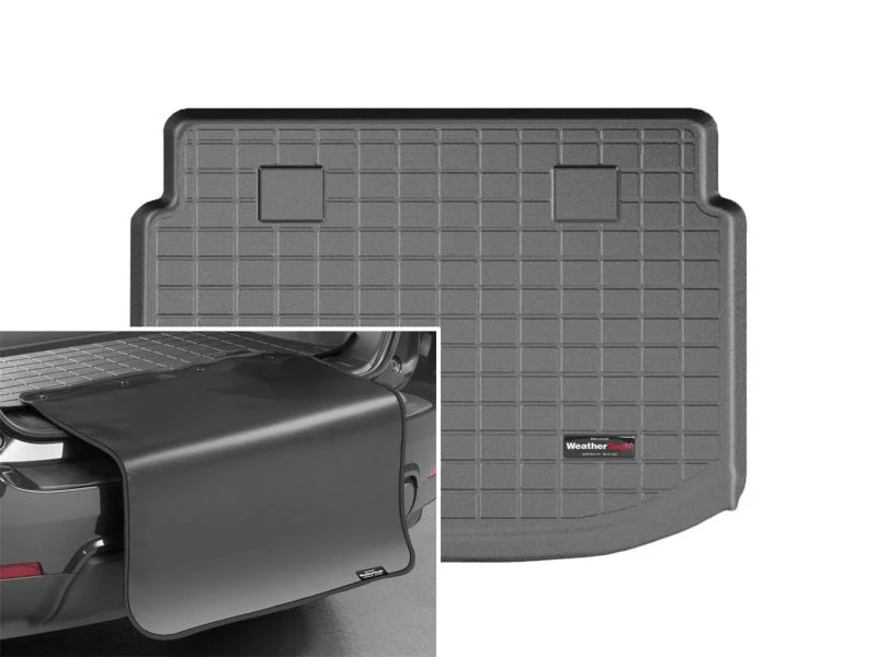 WeatherTech 13-16 Ford C-MAX Cargo With Bumper Protector - Black