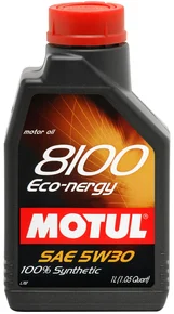 Motul 8100 Eco-Nergy 5w30 100% Synthetic Engine Oil