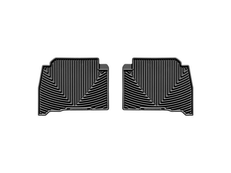 WeatherTech 08-13 Lexus LX570 Rear Rubber Mats - Black