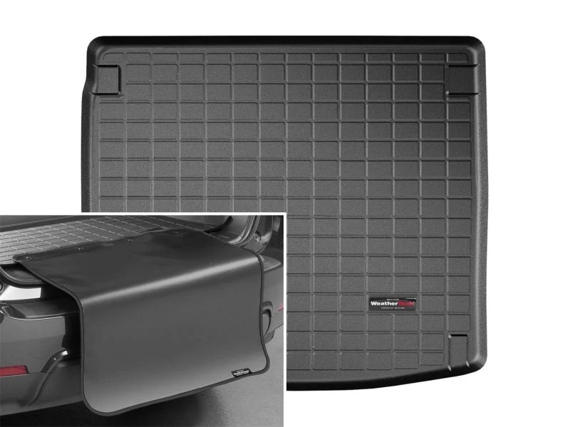 WeatherTech 2018+ Hyundai Ioniq Plug-In Hybrid Cargo Liner w/ Bumper Protector - Black